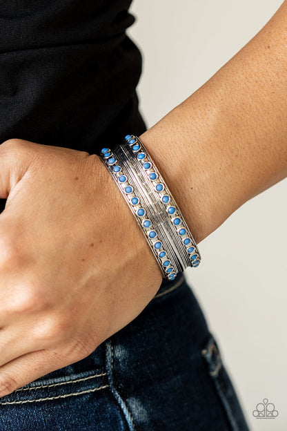 Costa Rica Retreat - blue - Paparazzi bracelet