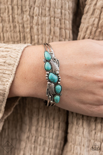 Cottage Living - blue - Paparazzi bracelet