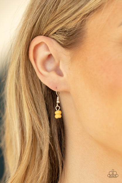 Country Sweetheart - yellow - Paparazzi necklace