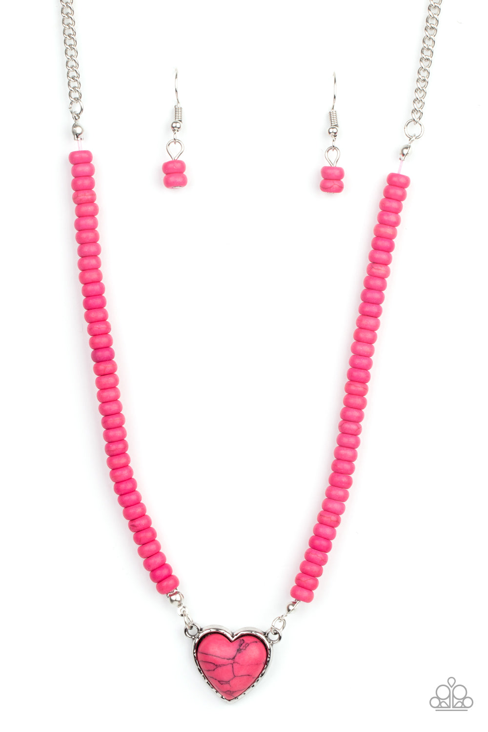 Country Sweetheart - pink - Paparazzi necklace