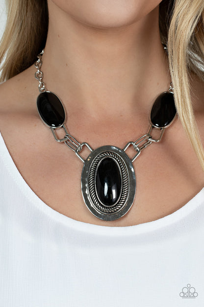 Count to TENACIOUS - black - Paparazzi necklace