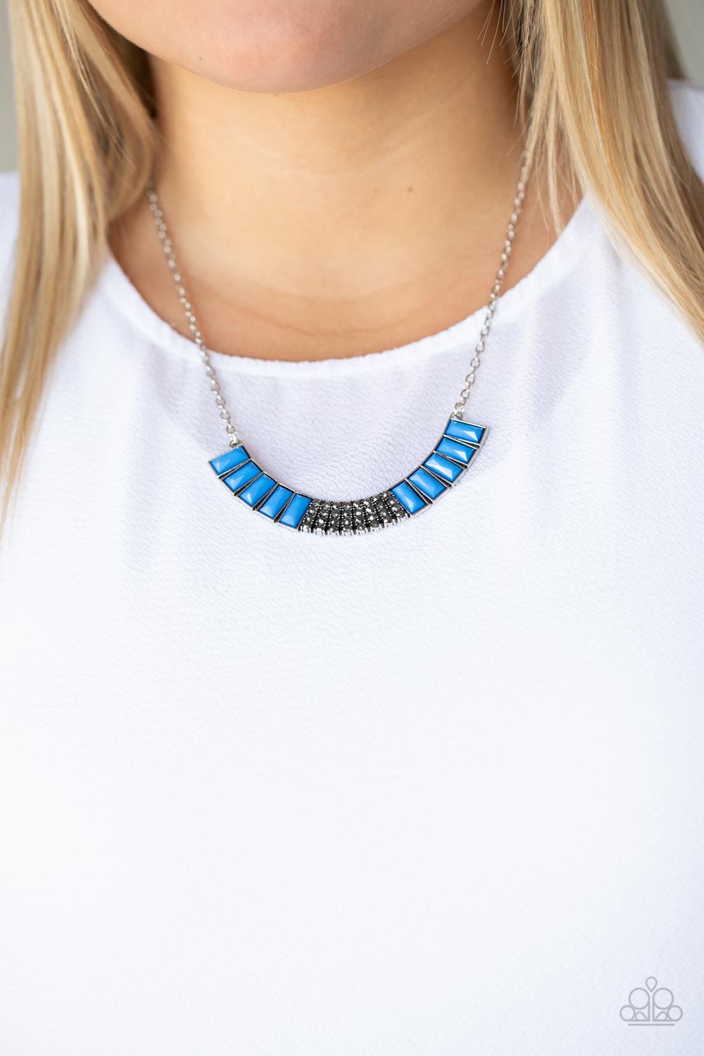 Coup de MANE - blue - Paparazzi necklace