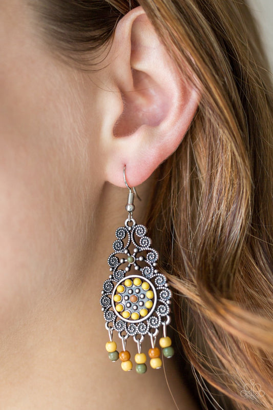 Courageously Congo - multi - Paparazzi earrings