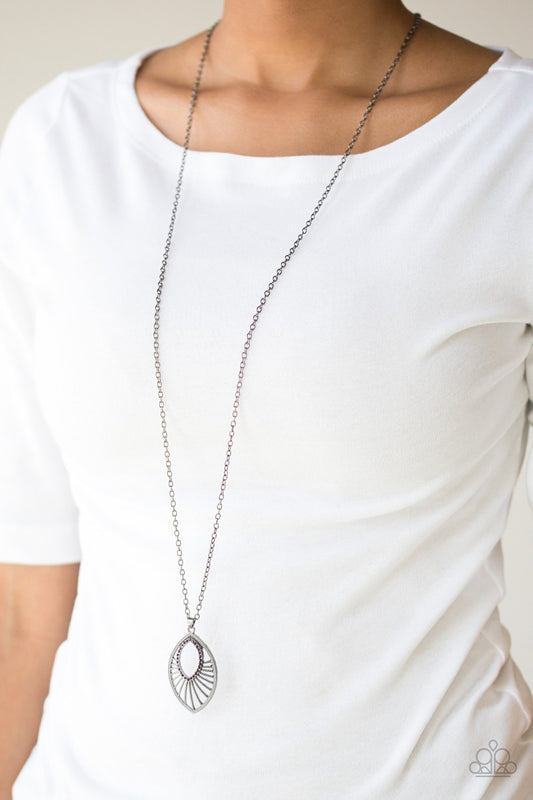 Court Couture-purple-Paparazzi necklace