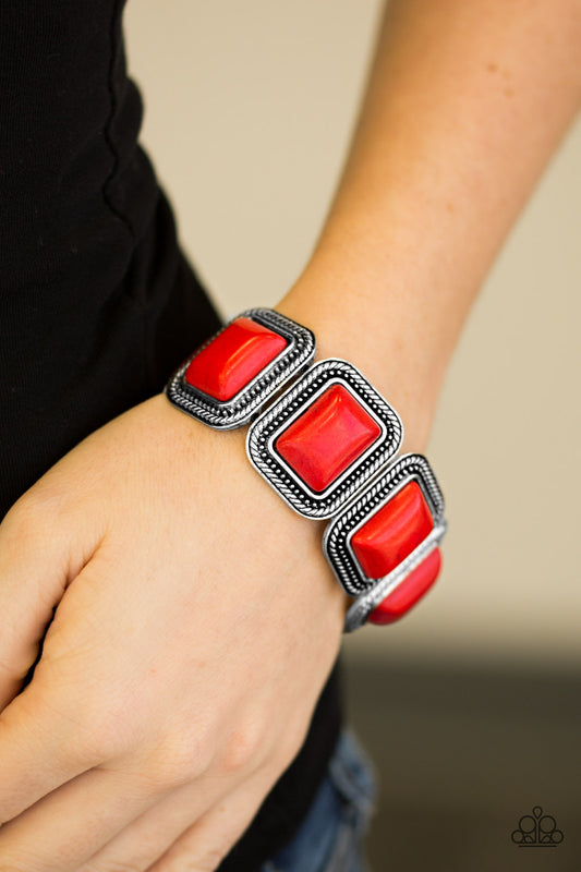 Cowgirl Chic - red - Paparazzi bracelet