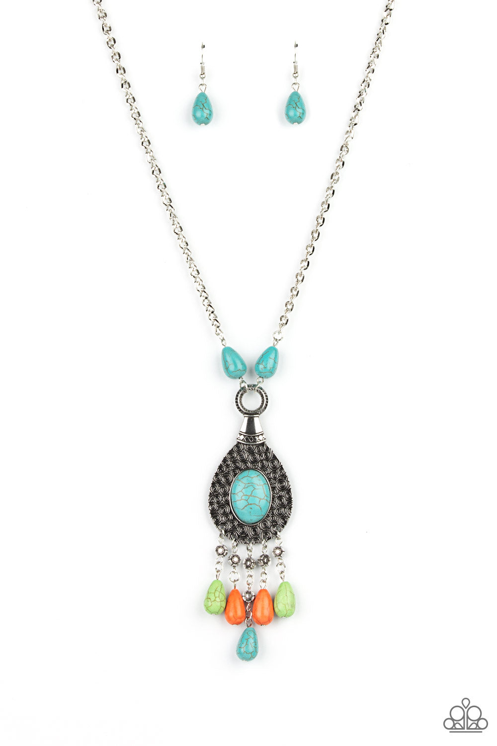 Cowgirl Couture - multi - Paparazzi necklace