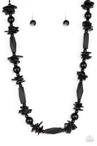 Cozumel Coast - black - Paparazzi necklace