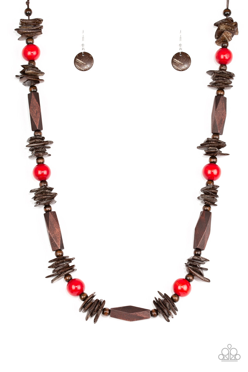 Cozumel Coast - red - Paparazzi necklace