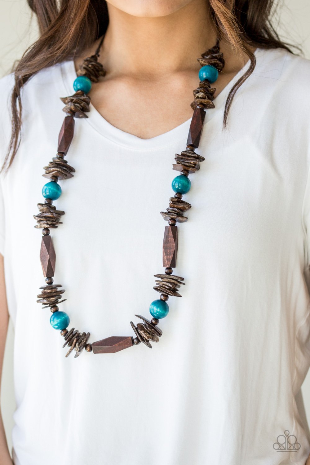 Cozumel Coast - blue - Paparazzi necklace