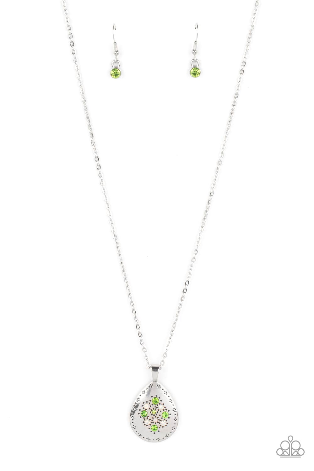 Cozy Cottage - green - Paparazzi necklace