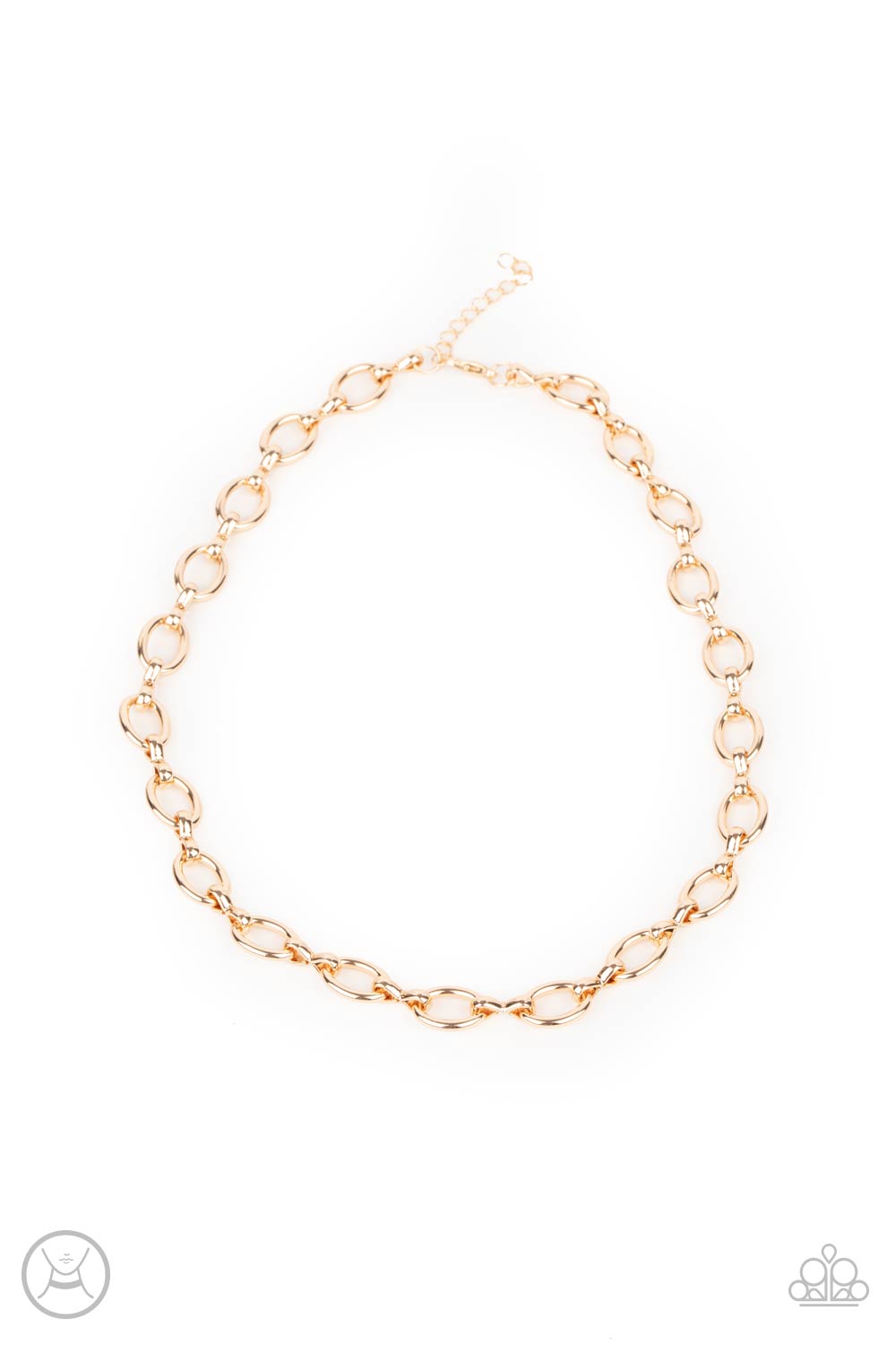 Craveable Couture​ - gold - Paparazzi necklace