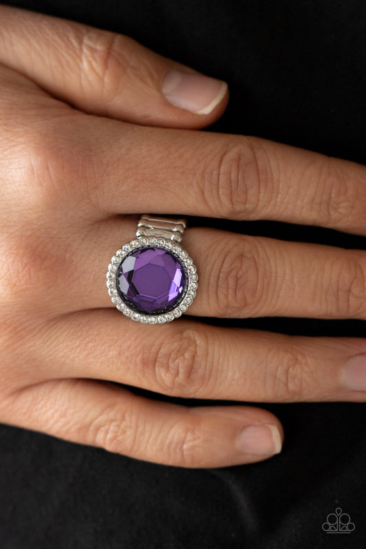 Crown Culture - purple - Paparazzi ring
