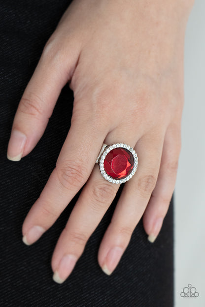 Crown Culture - red - Paparazzi ring