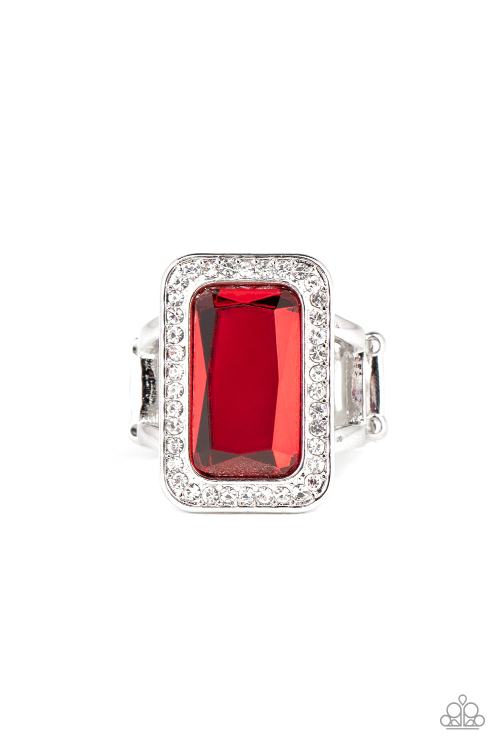 Crown Jewel Jubilee - red - Paparazzi ring