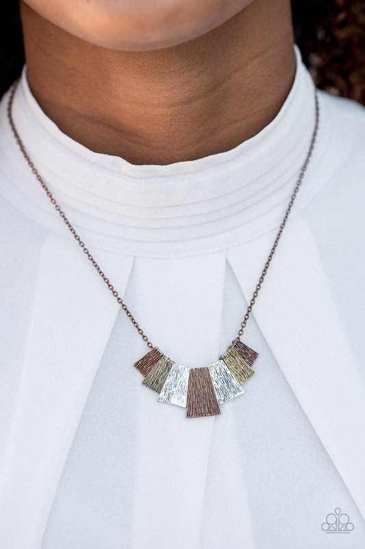 Cry Wolf - multi - Paparazzi necklace