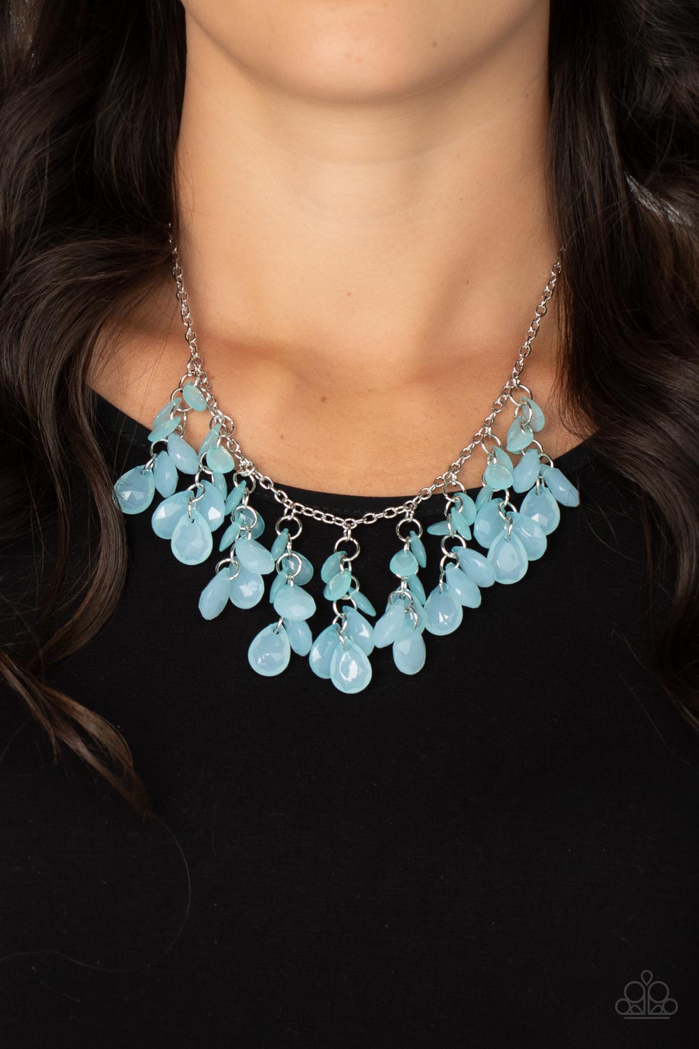 Crystal Cabaret - blue - Paparazzi necklace