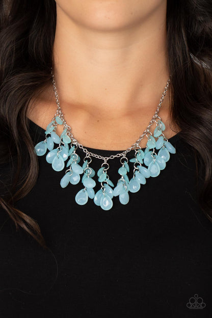 Crystal Cabaret - blue - Paparazzi necklace