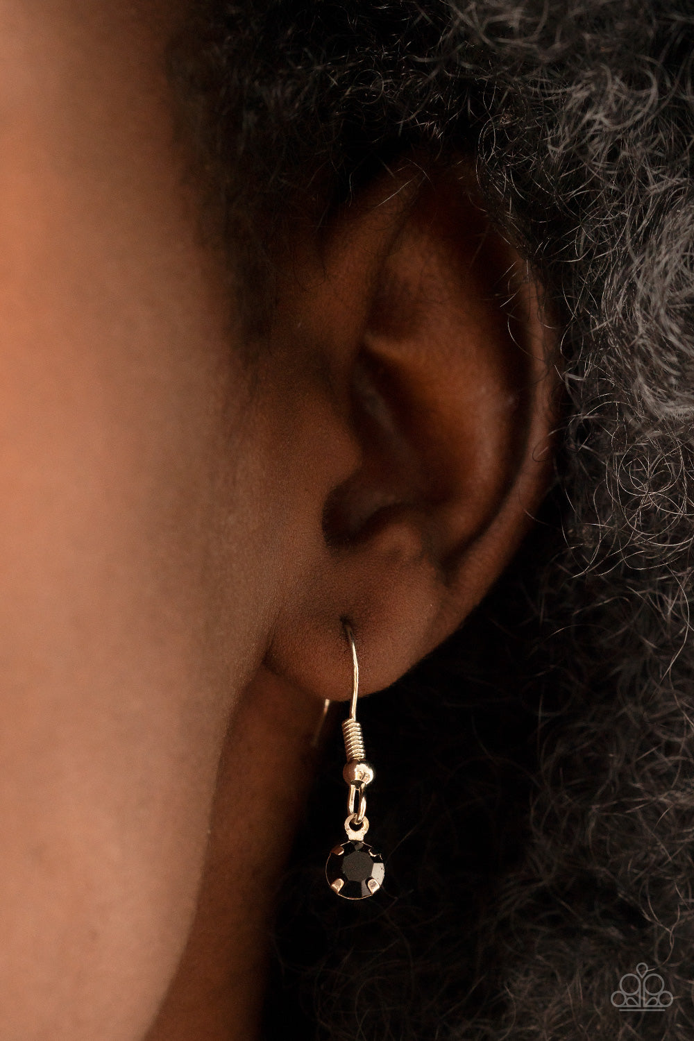 Cue the Mic Drop - black - Paparazzi necklace