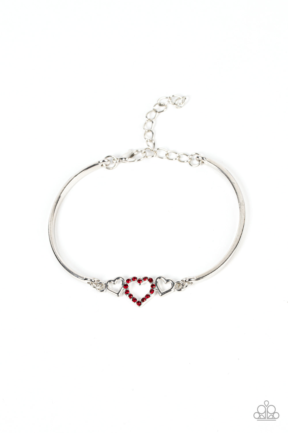 Cupids Confessions - red - Paparazzi bracelet