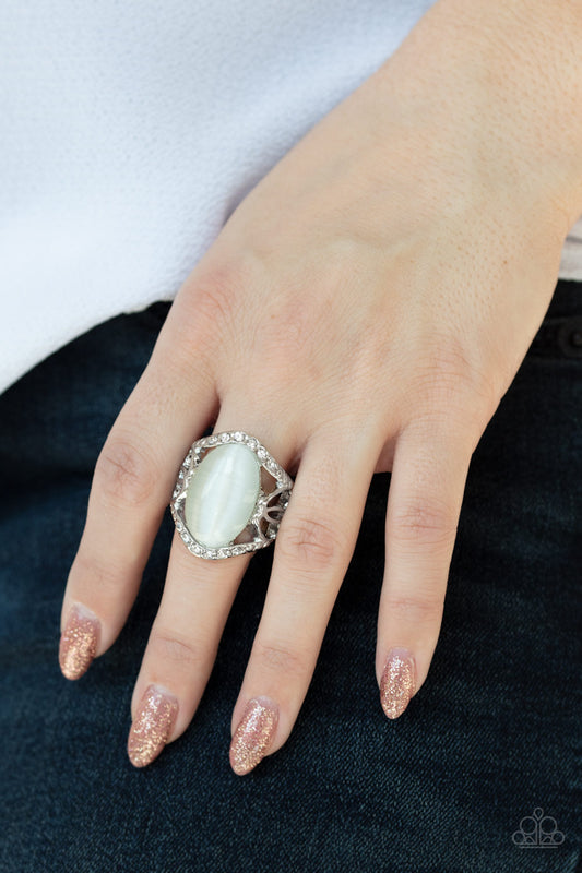 DEW Onto Others - white - Paparazzi ring