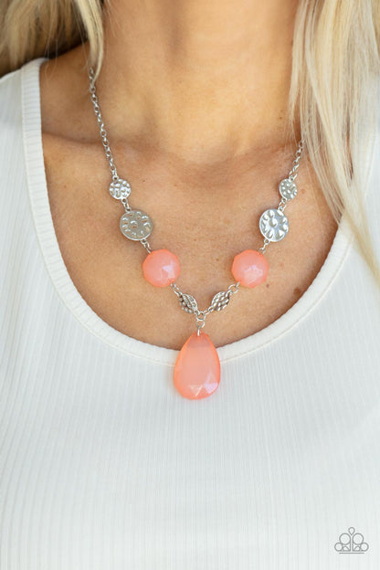DEW What You Wanna DEW - orange - Paparazzi necklace