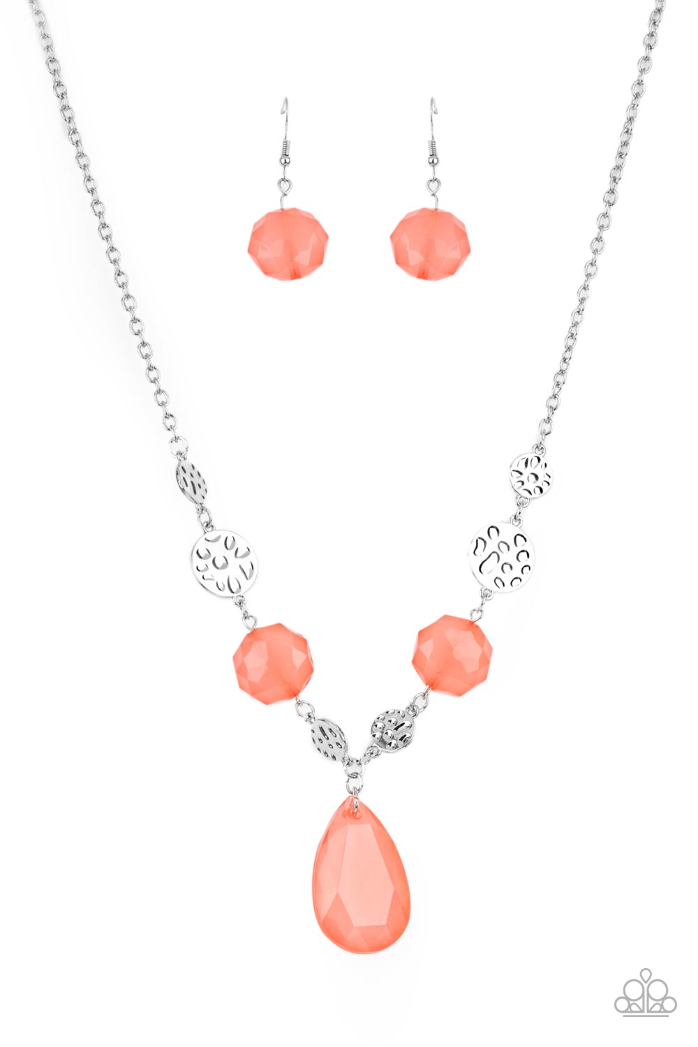 DEW What You Wanna DEW - orange - Paparazzi necklace