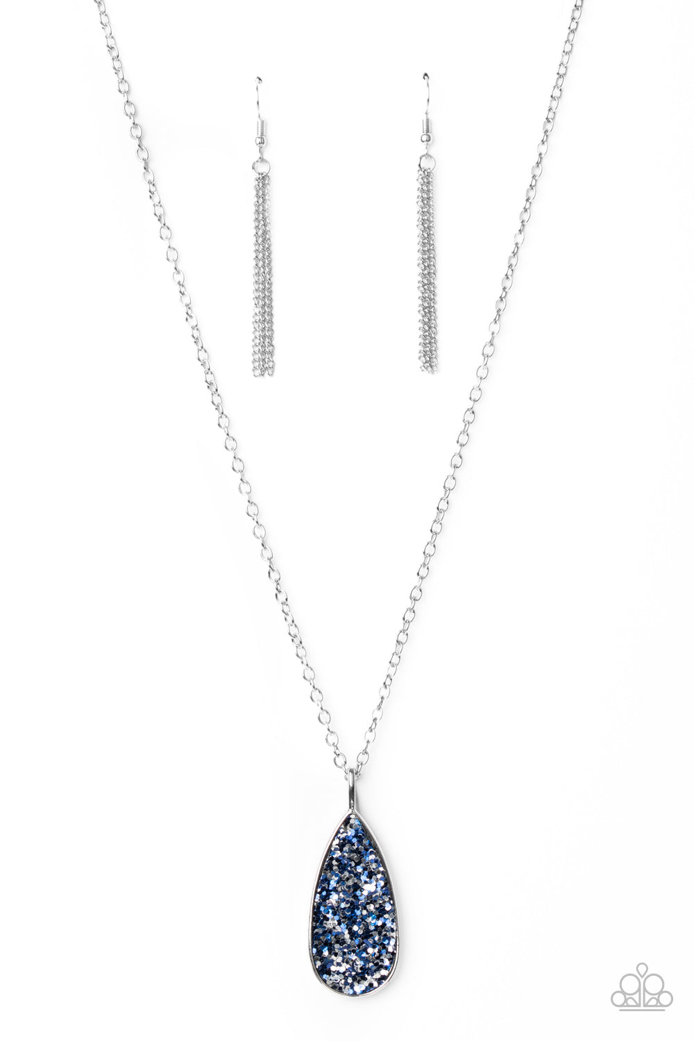 Daily Dose of Sparkle - blue - Paparazzi necklace