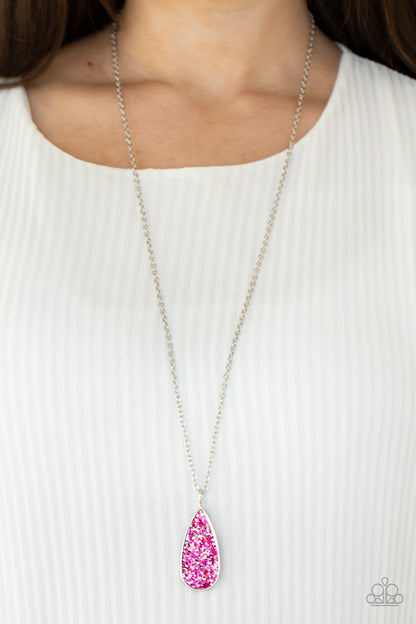 Daily Dose of Sparkle - pink - Paparazzi necklace