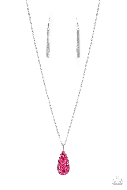 Daily Dose of Sparkle - pink - Paparazzi necklace