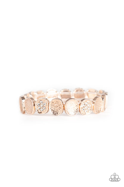 Dainty Queen - rose gold - Paparazzi bracelet