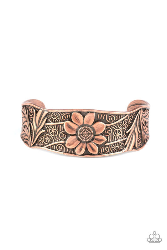 Daisy Paradise - copper - Paparazzi bracelet