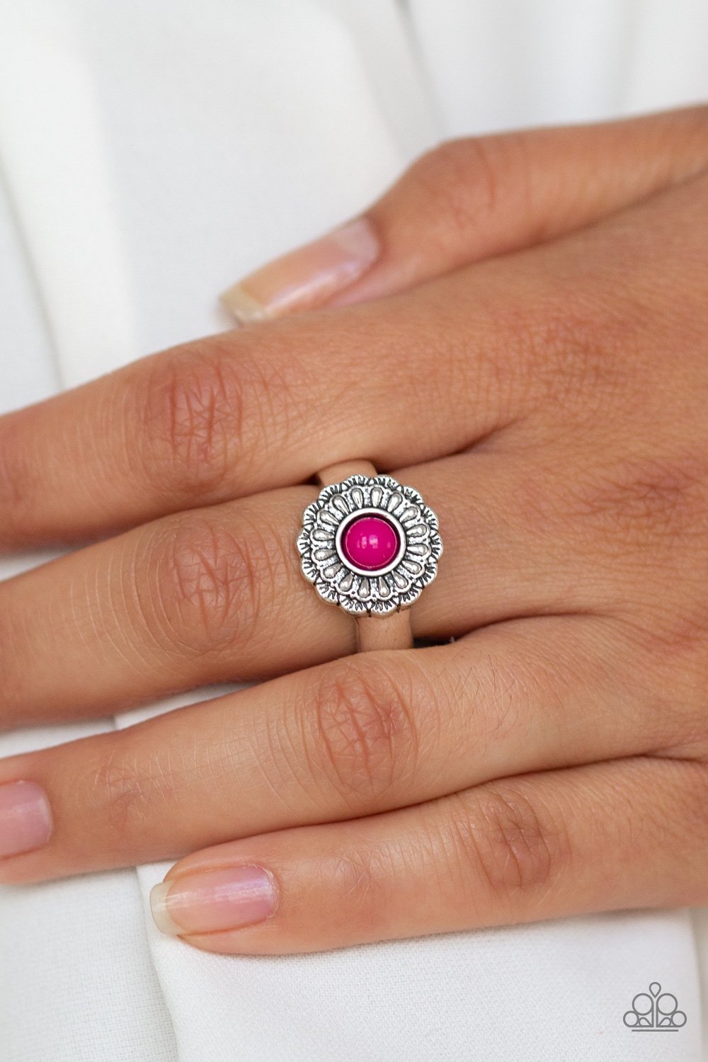 Daisy Dawn-pink-Paparazzi ring