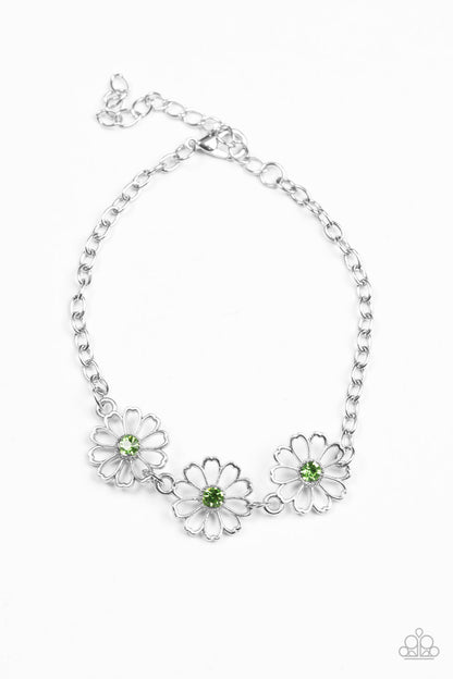 Dancing Daffodils - green - Paparazzi bracelet