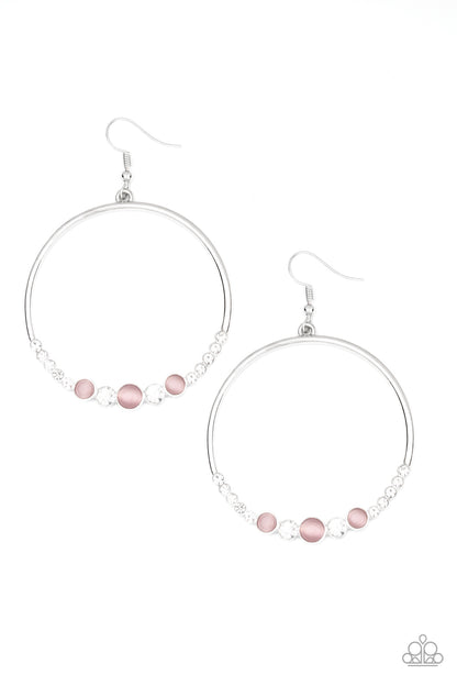 Dancing Radiance - pink - Paparazzi earrings