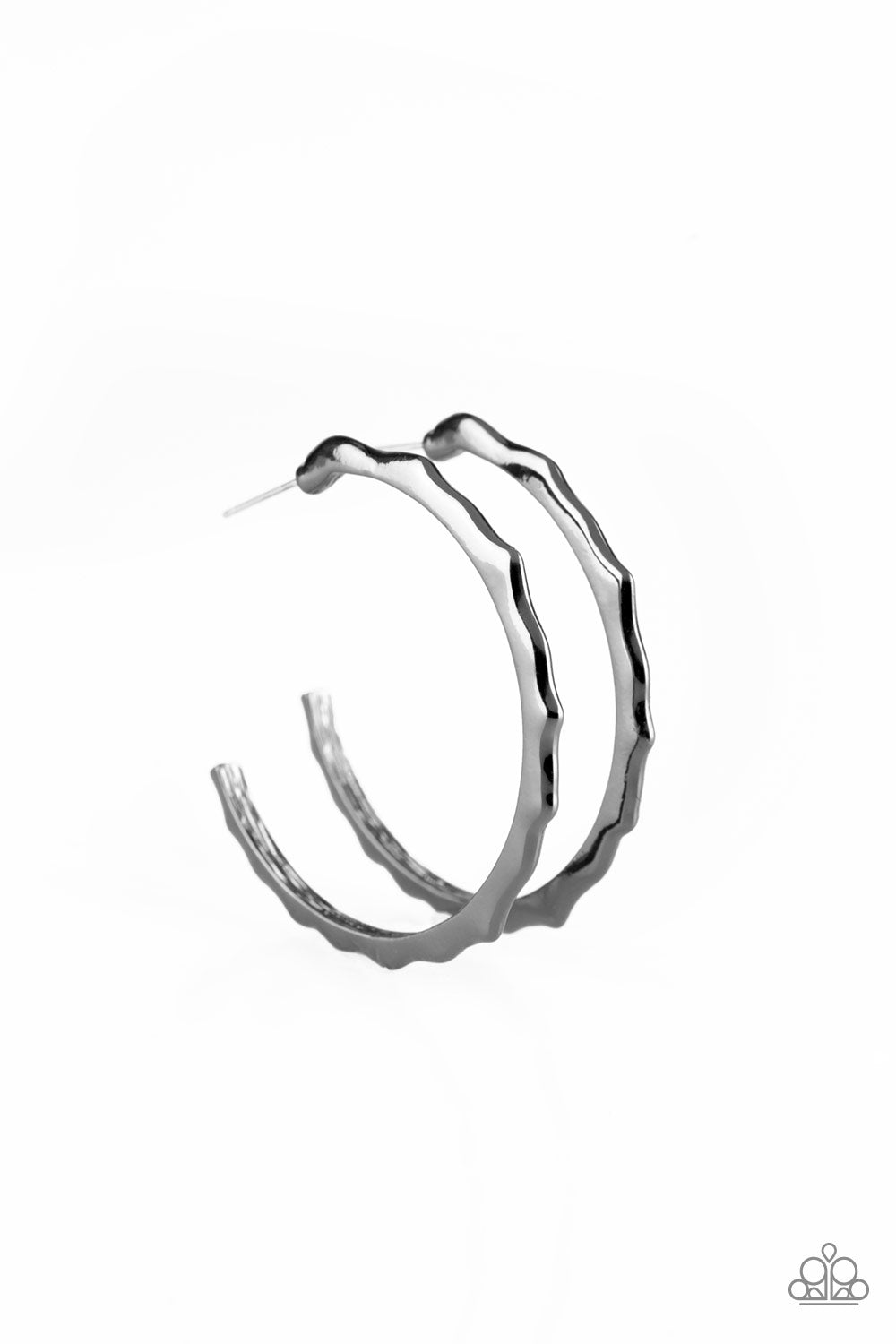 Danger Zone - black - Paparazzi earrings