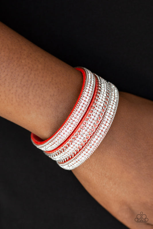 Dangerously Drama Queen - orange - Paparazzi bracelet