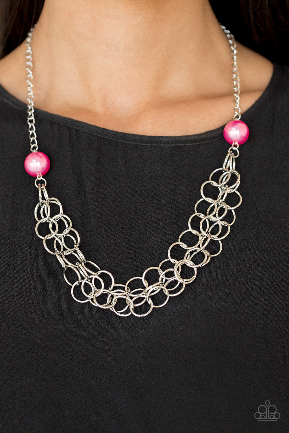 Daring Diva - pink - Paparazzi necklace