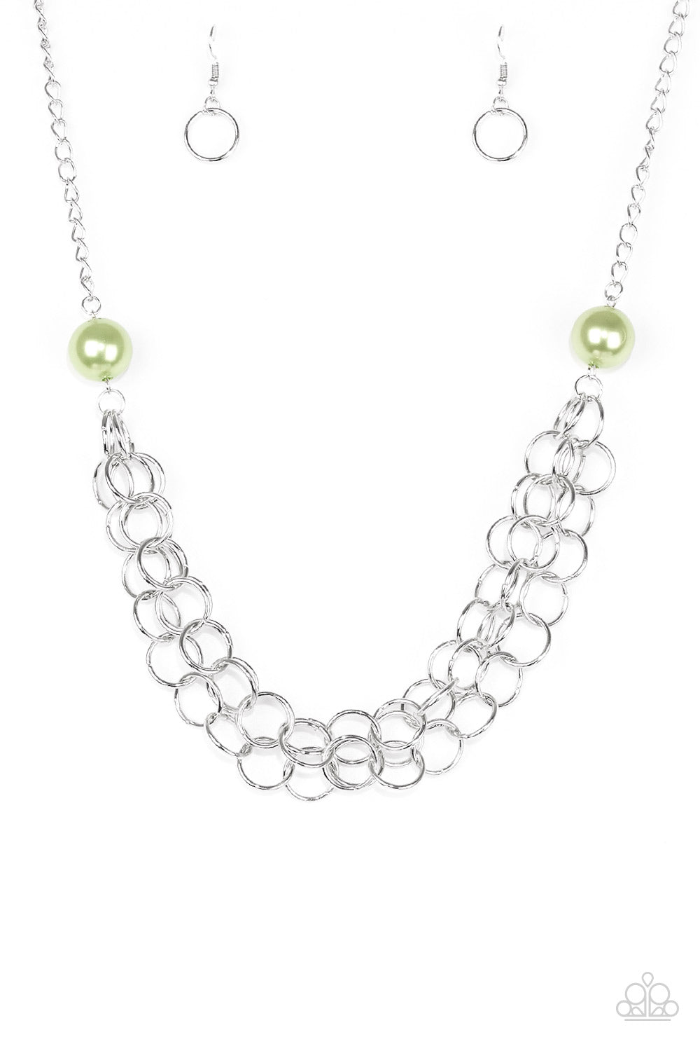 Daring Diva - green - Paparazzi necklace