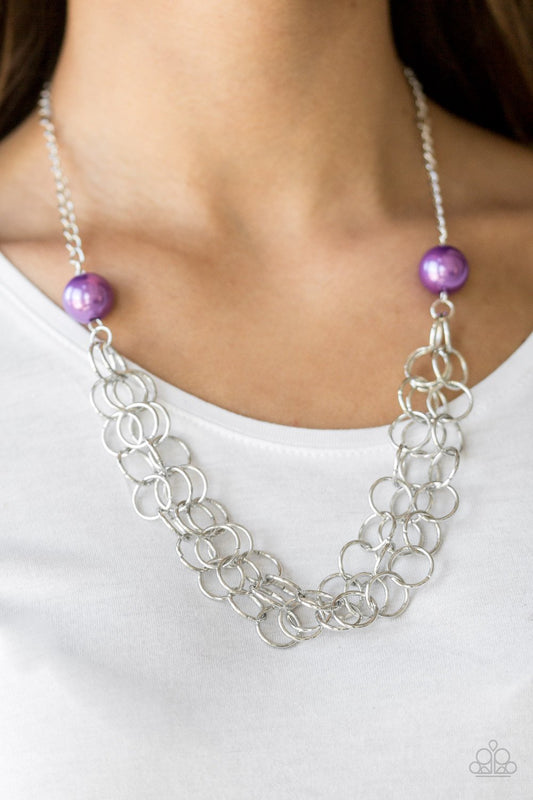 Daring Diva - purple - Paparazzi necklace