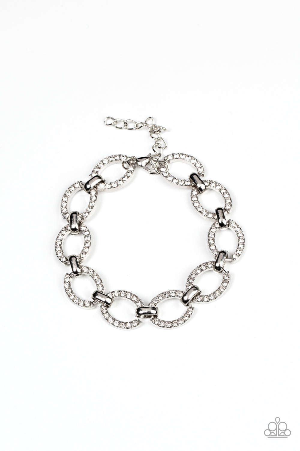 Date Night Debonair - white - Paparazzi bracelet