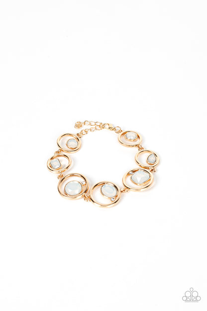 Date Night Drama - gold - Paparazzi bracelet