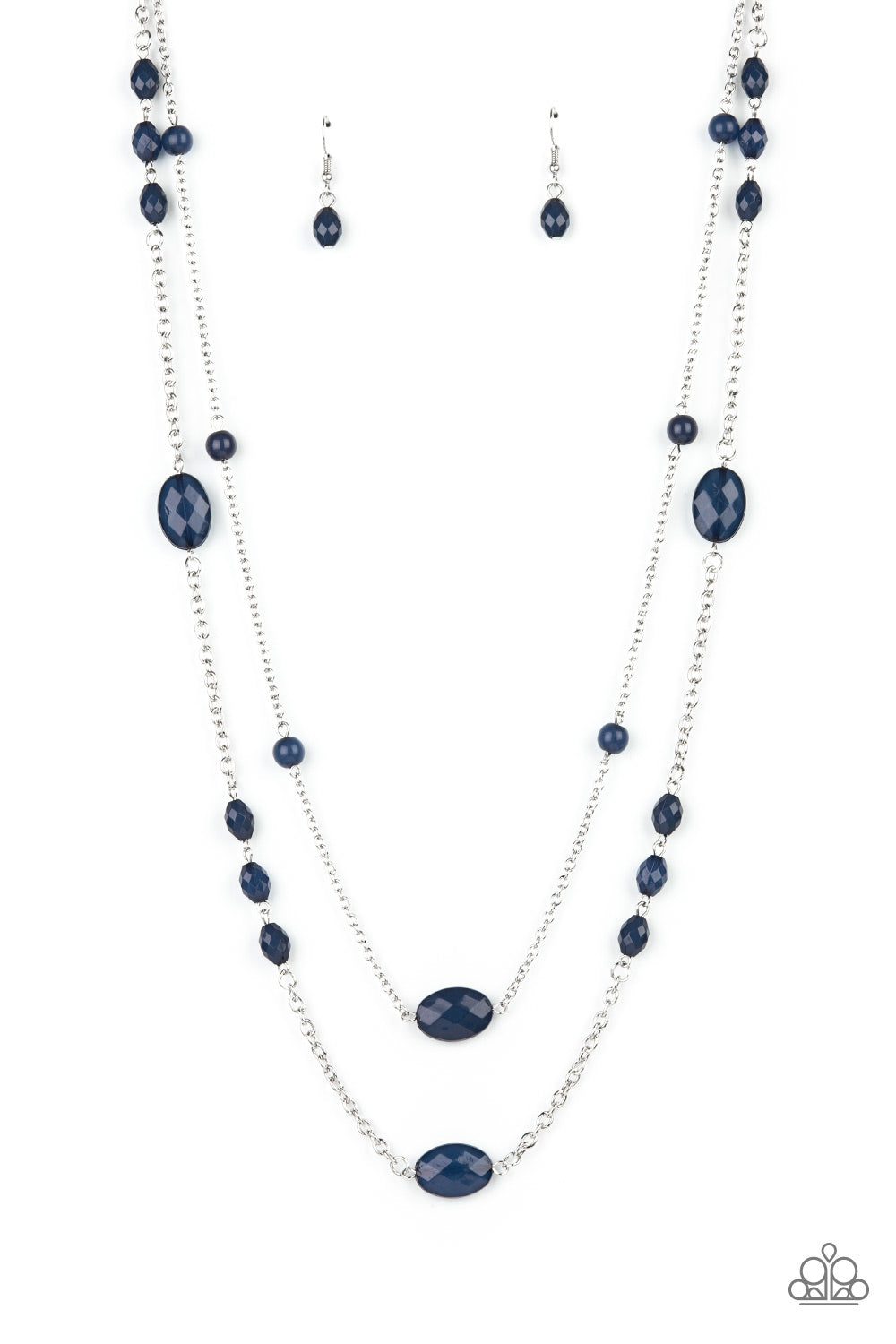 Day Trip Delights - blue - Paparazzi necklace
