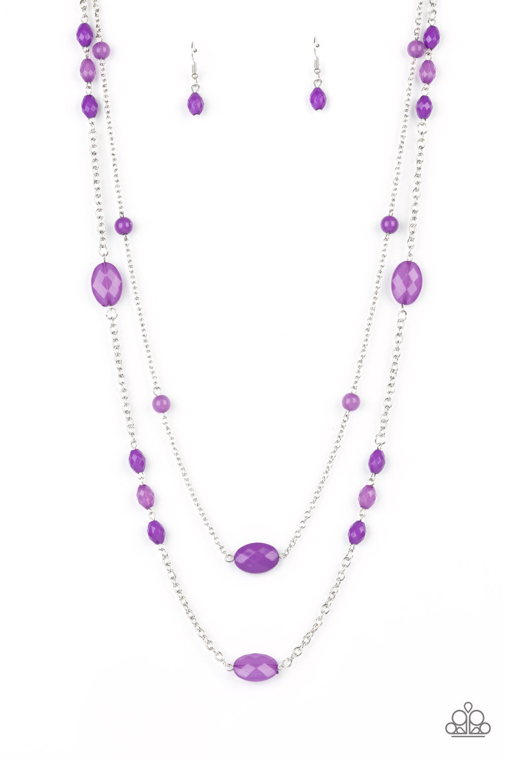 Day Trip Delights - purple - Paparazzi necklace