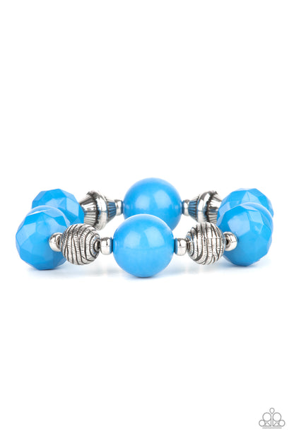 Day Trip Discovery - blue - Paparazzi bracelet