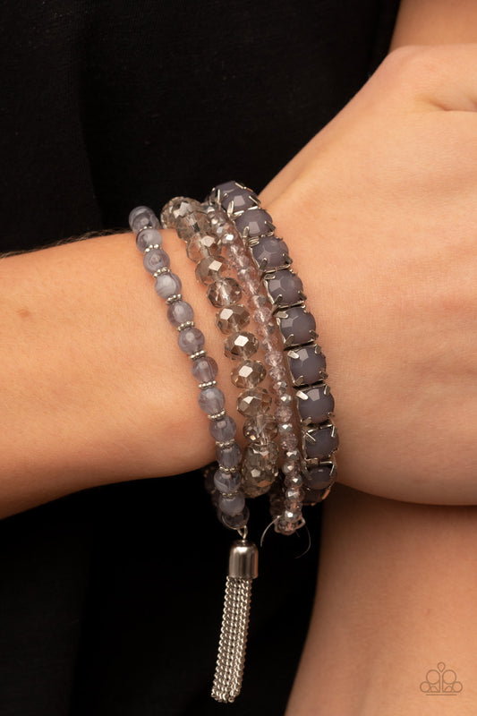 Day Trip Trinket - silver - Paparazzi bracelet