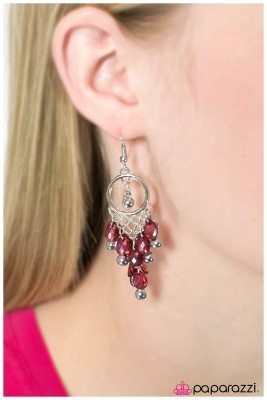 Daydreaming - Pink - Paparazzi earrings