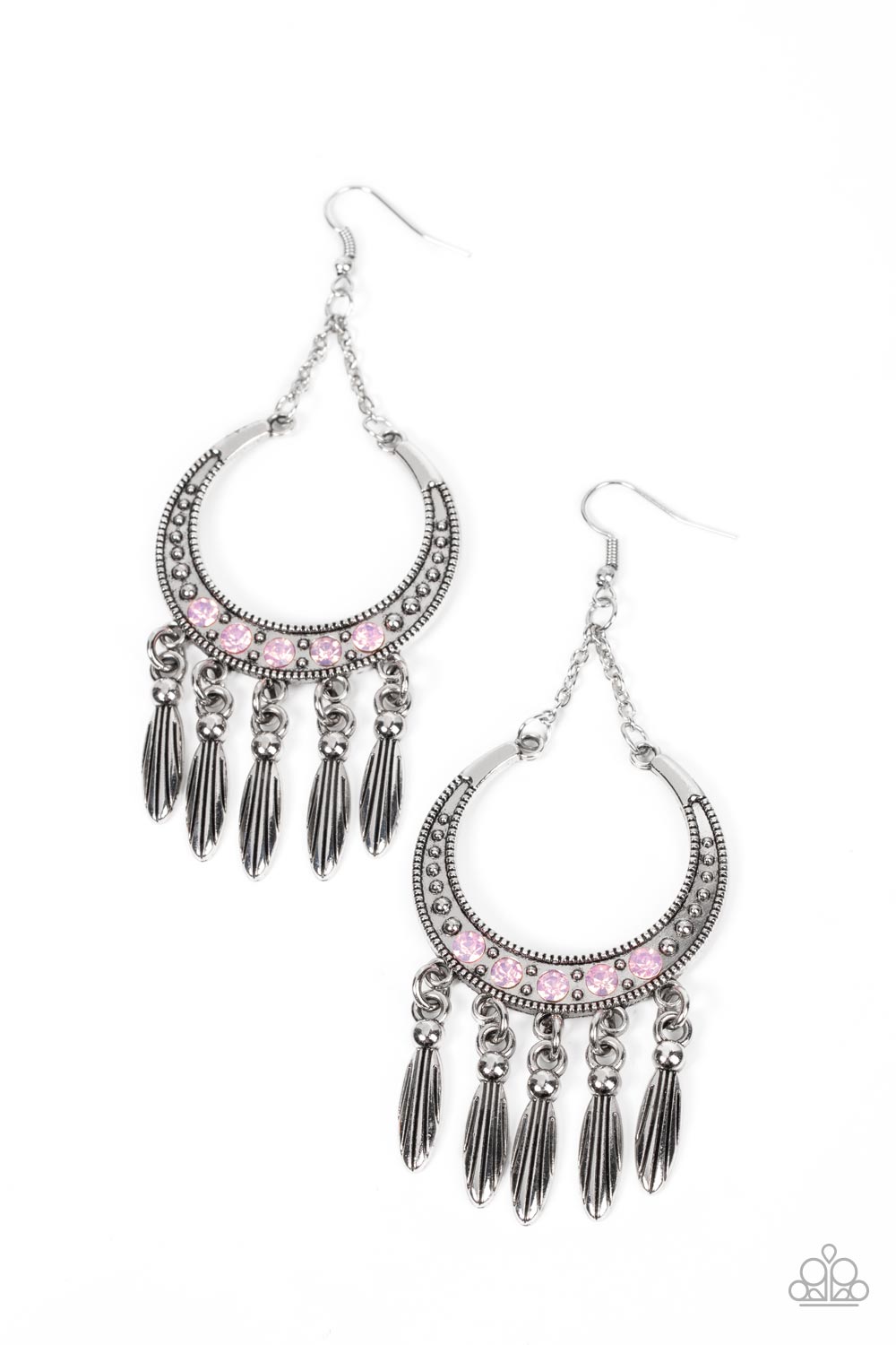Day to DAYDREAM - pink - Paparazzi earrings