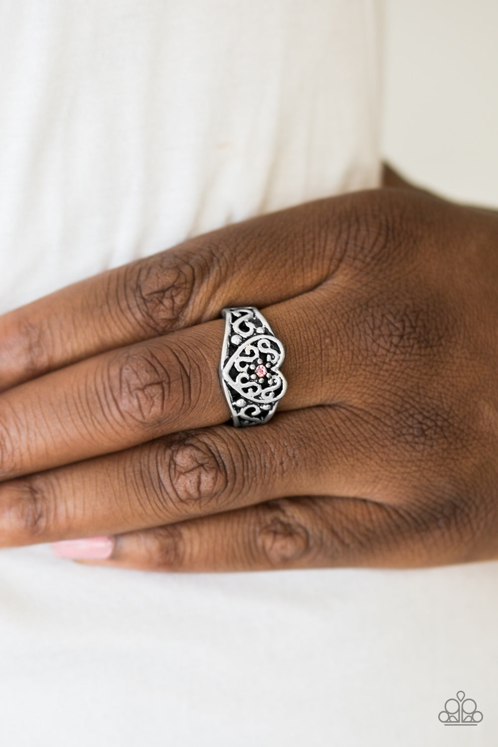 Dearly Beloved - pink - Paparazzi ring