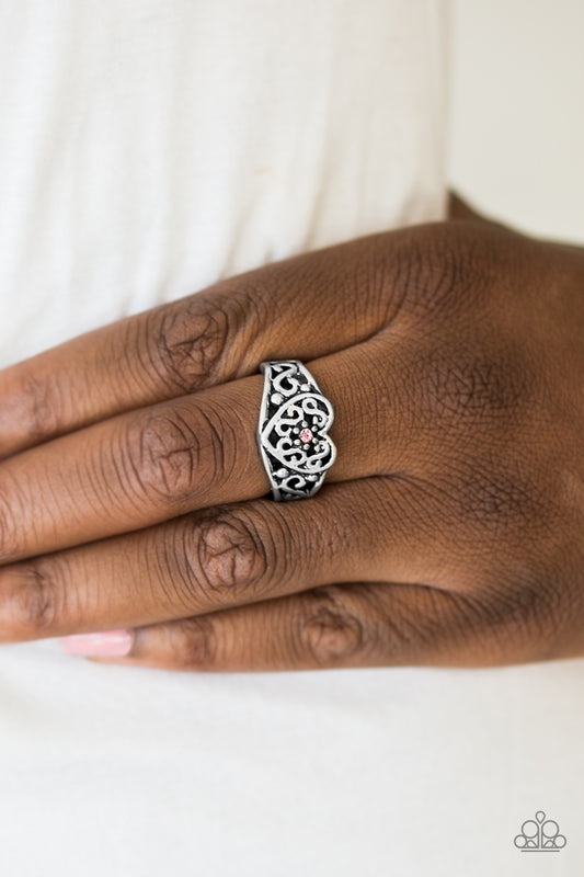 Dearly Beloved - pink - Paparazzi ring