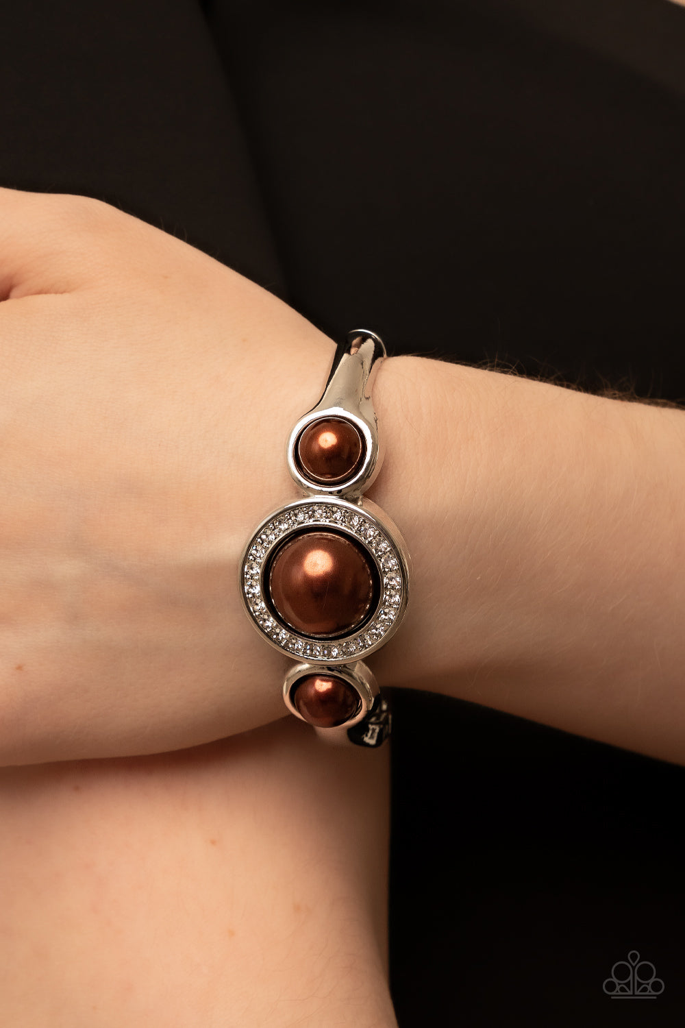 Debutante Daydream - brown - Paparazzi bracelet